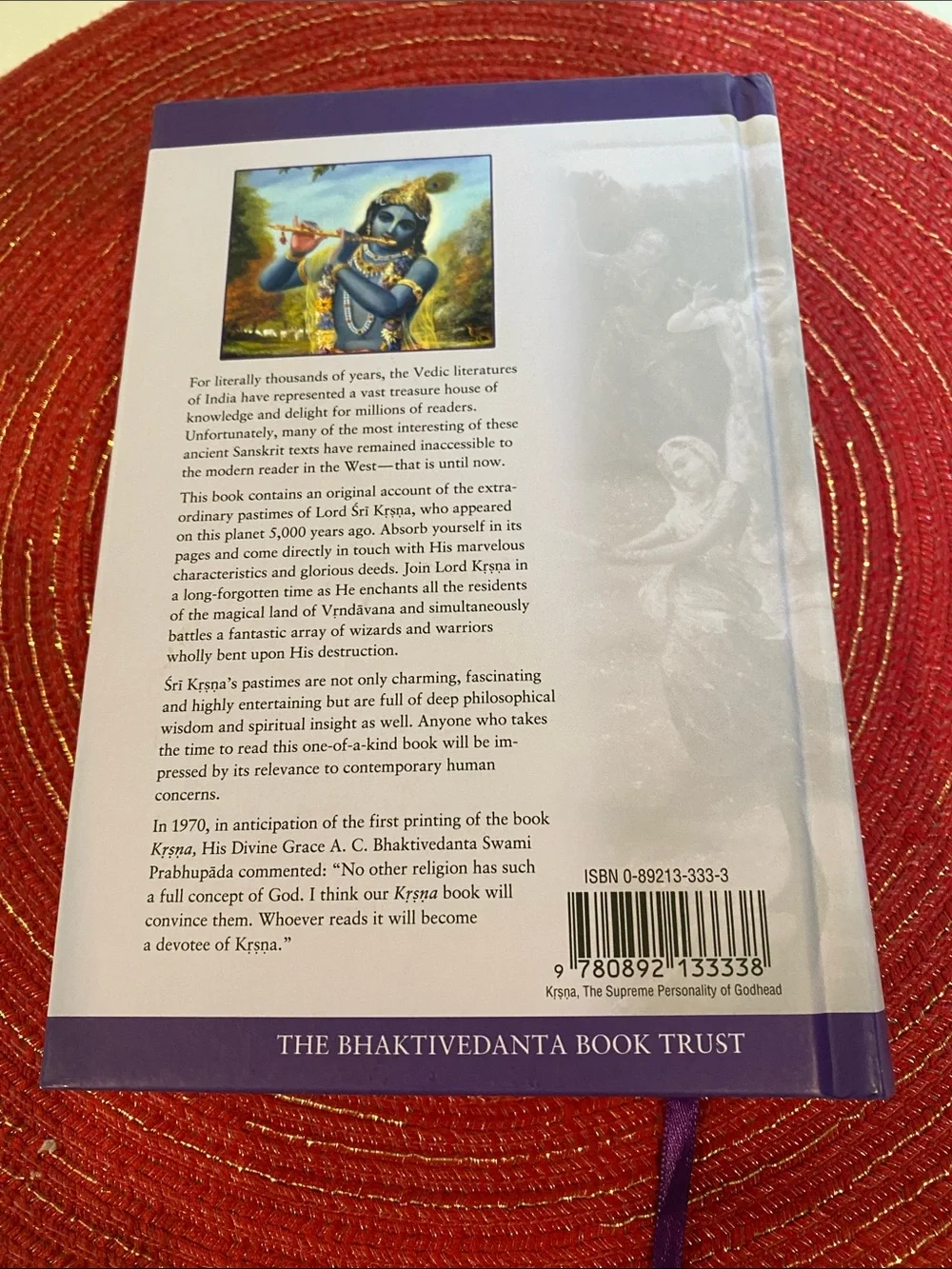 The Bhaktivedanta Book Trust “krsna supreme